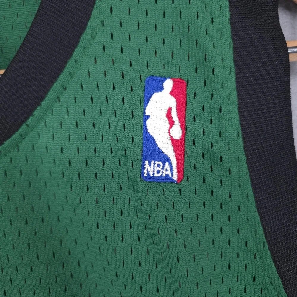 Boston Celtics Jersey Mens Small Green NBA Basketball Adidas Kevin Garnett 5